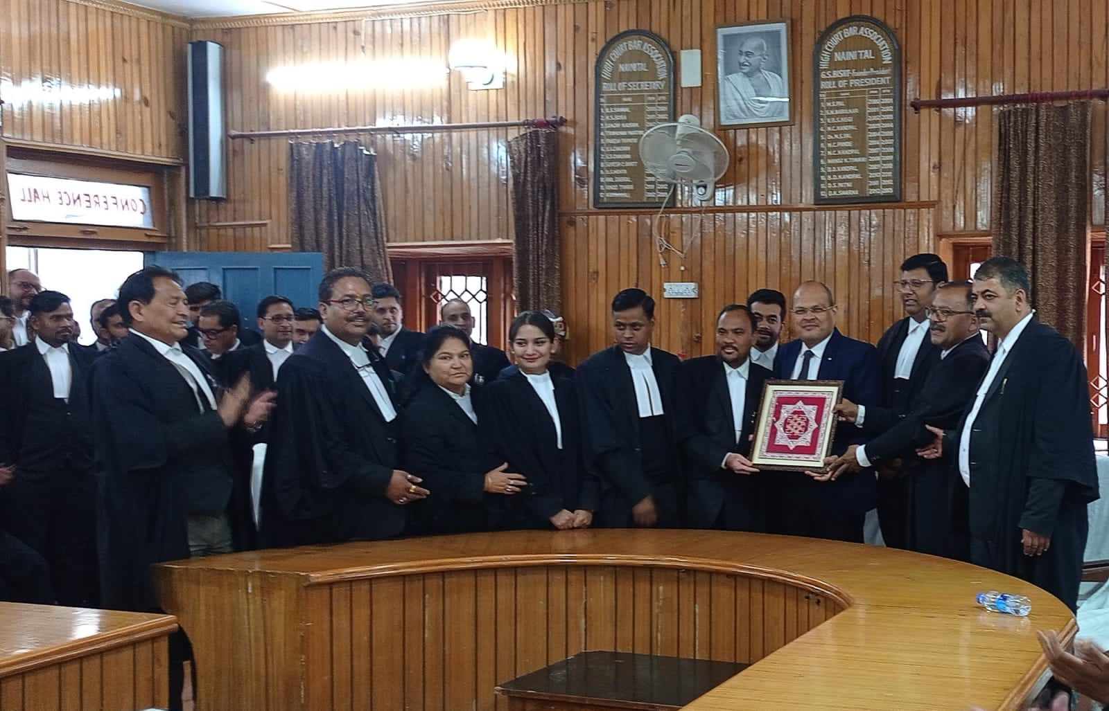 Welcome ceremony of Hon'ble Justice Subhash Upadhyay